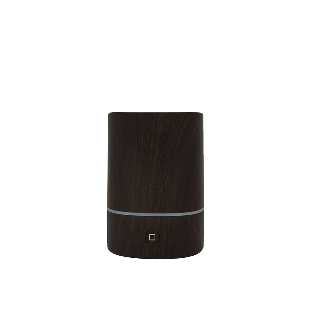 Humidificador Prisma Liso Madera Oscura 125ml