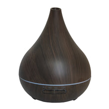 Cargar imagen en el visor de la galería, Humidificador Volcán Madera Oscura 400ml
