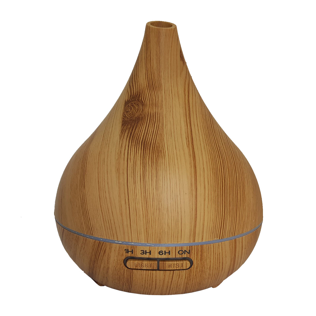 Humidificador Volcán Madera Clara 400ml